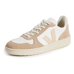 Veja Men'S V-10 Leather White Sable Sahara