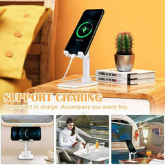 Cell Phone Stand Desktop Holder Tablet Stand Mount Mobile Phone Desktop Tablet Holder Table Cell Foldable Extend Support Desk Mobile Phone Holder Stand - I NOW BUY