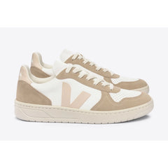 Veja Men'S V-10 Leather White Sable Sahara