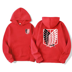 Attack on Titan Anime Hoodie - Unisex Streetwear Pullover - I NOW BUY