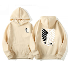 Attack on Titan Anime Hoodie - Unisex Streetwear Pullover - I NOW BUY