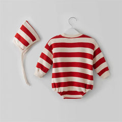 Christmas Baby Santa Sweater Romper Pants Hat Set - I NOW BUY