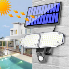 Solar Outdoor Light Motion Sensor Waterproof Bright Wall Street Lamp For Garden Yard Path Garage Stairs Porch - I NOW BUY