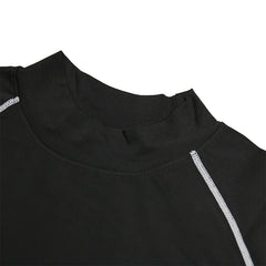 Men's Turtleneck Compression Shirt Gym Athletic Gear - I NOW BUY