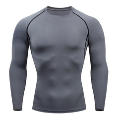 Men's Turtleneck Compression Shirt Gym Athletic Gear - I NOW BUY