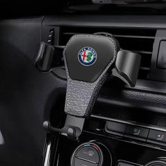 Gravity Car Mount GPS Mobile Phone Holder Vent Clip Installation For Alfa Romeo Giulietta 159 147 156 166 Mito Giulia GT Brera - I NOW BUY