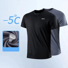 Men's Quick-Dry Lightweight Gym Training T-Shirt - I NOW BUY