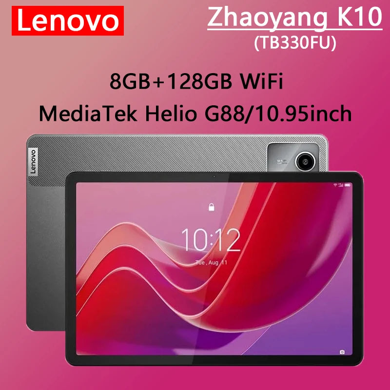 Global Rom Lenovo Tab K10 M11 Wifi MTK Helio G88 Zhaoyang Multi Language 10.95-inch 90hz 400nits Face Recognition 7040mAh - I NOW BUY