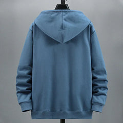 Men's Plus Size Fleece Zipper Hoodie Sweatshirt - I NOW BUY