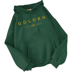 Vintage Golden Album Winter Warm Unisex Hoodie - I NOW BUY