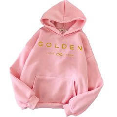 2024 Hot Hoodie Jungkook Kpop Hoodie Vintage Sweatshirt Sudaderas Winter Warm Golden Album Merch Unisex Hoodies Man Woman - I NOW BUY