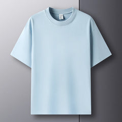 Men's Premium Cotton Summer Round-Neck Breathable T-Shirt - I NOW BUY