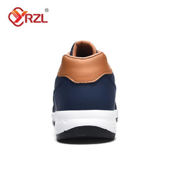 Men's Waterproof Leather Sports Sneakers for Walking - I NOW BUY