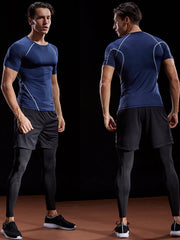 Men's Quick-Dry Compression Sports T-Shirt Top - I NOW BUY