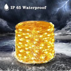 32m/22m/12m/7m LED Solar Light String Outdoor Waterproof Copper Wire Light Garden Wedding Fairy Lamp Christmas Decorative Light - I NOW BUY