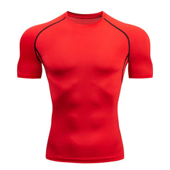 Men's Compression Running Tee Gym Fitness Shirt - I NOW BUY