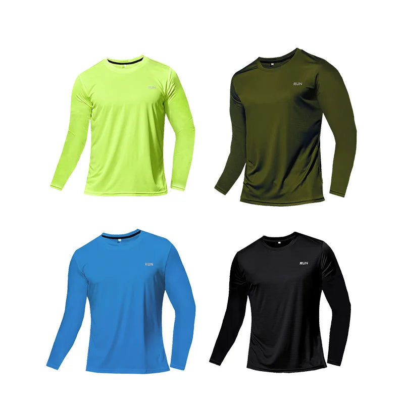 Men's Quick Dry Long Sleeve Fitness Shirt - I NOW BUY