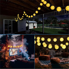 LED Solar Light Waterproof Lantern Fairy Lights Solar Power Lamp For Outdoor Garland Patio Garden Christmas Light Decor - I NOW BUY