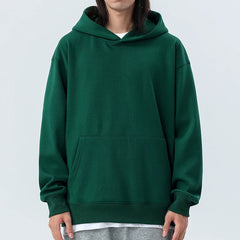 Heavyweight Cotton Fleece Hooded Pullover Sweatshirt Unisex - I NOW BUY