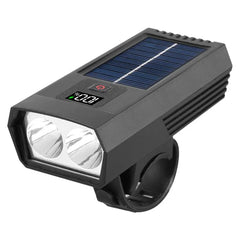 1200mah Mtb Solar Bike Light Headlight Bicycle Flashlight Front Bike Solar Light 2*30 Led Accessories Power Bicycle Q0p2 - I NOW BUY