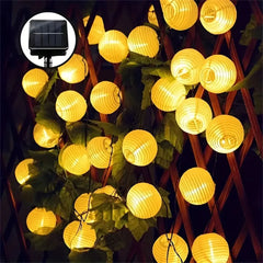 LED Solar Light Waterproof Lantern Fairy Lights Solar Power Lamp For Outdoor Garland Patio Garden Christmas Light Decor - I NOW BUY