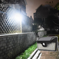 Xiaomi 218 LED Body Sensing Solar Light Waterproof Outdoor  Wall Light Garden Street Landscape Spotlight Wall Solar Flood Light - I NOW BUY