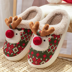 Cute Plush Christmas Slippers - I NOW BUY