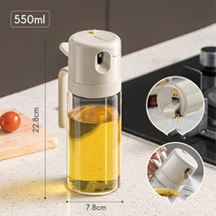 2-in-1 Oil & Vinegar Sprayer Dispenser for Cooking & BBQ - I NOW BUY