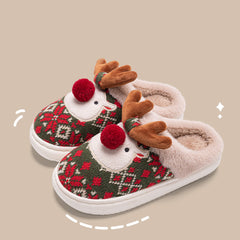 Cute Plush Christmas Slippers - I NOW BUY