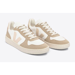 Veja Men'S V-10 Leather White Sable Sahara